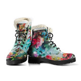 Anasofia Faux Fur Vegan Leather Boots