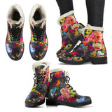 Secret Garden Faux Fur Lined Vegan Leather Boots