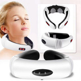 Electric Pulse Back and Neck Massager Far Infrared Heating Pain Relief Tool Health Care Relaxation Electric Pulse Back and Neck Massager Far Infrared Heating Pain Relief Tool Health Care Relaxation