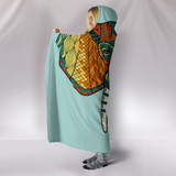 Mandala Elephant Head Hooded Blanket
