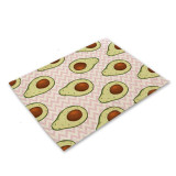 Avocado Cotton Linen Placemats