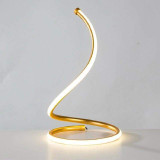 LED Spiral Table Lamp