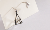 Paper Airplane Earrings