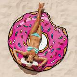 Donut Beach Towel