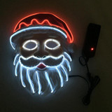 Santa Claus LED Mask