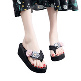 Platform Shoes Woman Flip Flops 2020 Summer Slippers Bohemia Flower Beach Sandals Clip Toe Ladies Wedges Slippers Casual Shoes Platform Shoes Woman Flip Flops 2020 Summer Slippers Bohemia Flower Beach Sandals Clip Toe Ladies Wedges Slippers Casual Shoes