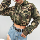 Adjustable Pullover Thick Loose Women Hoodies