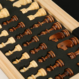 Royal Wooden Magnetic Chess Set