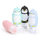 Kawaii Portable Silicone Refillable Travel Bottle