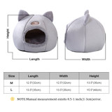 Plushy Kawaii Sleeping Cave for your Pet