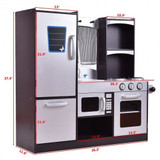 Kids Wooden Modern Kitchen Cooking Pretend Play Set Kids Wooden Modern Kitchen Cooking Pretend Play Set