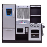 Kids Wooden Modern Kitchen Cooking Pretend Play Set Kids Wooden Modern Kitchen Cooking Pretend Play Set