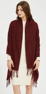 Premium Soft Elegant Solid Color Cashmere Scarf Shawl Wrap