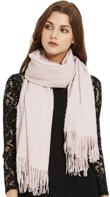 Premium Soft Elegant Solid Color Cashmere Scarf Shawl Wrap