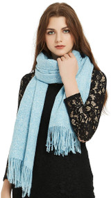 Premium Soft Elegant Solid Color Cashmere Scarf Shawl Wrap