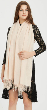 Premium Soft Elegant Solid Color Cashmere Scarf Shawl Wrap