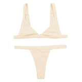 CREAM BIKINI SET