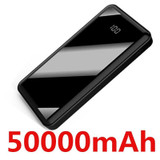 90000 mAh High Capacity Power Bank Mobile Phone Fast Charger Portable Travel Powerbank for Xiaomi Samsung IPhone Poverbank