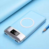 50000mah Power Bank External Battery Bank Built-in Wireless Charger Powerbank Portable QI Wireless Charger For iPhone 8 8plus XS