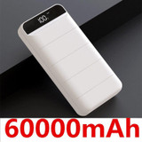 99000mah Power Bank External Battery PoverBank 2 USB LED Powerbank Portable Mobile phone Charger for Xiaomi MI iphone 8 X Huawei