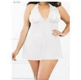 Women Sexy Charming Sleepwear Underwear Lace Nightgown Big Size Dress Women Sexy Charming Sleepwear Underwear Lace Nightgown Big Size Dress
