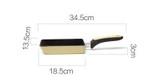 Ollam - Non-Stick Aluminum Egg Roll Fry Pan