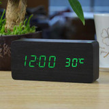 LED Temperature and Sound Display Digital Clock