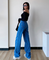 Louise High Waisted Loose Denim Jeans
