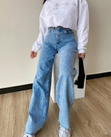 Louise High Waisted Loose Denim Jeans