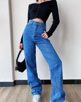 Louise High Waisted Loose Denim Jeans