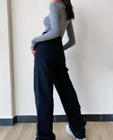 Louise High Waisted Loose Denim Jeans