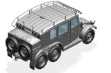 Bronco Military 1/35 German Krupp Protze Kfz 19 Radio Command Car Kit