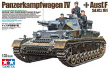 Tamiya 1/35 German Panzer IV Ausf F Tank Kit
