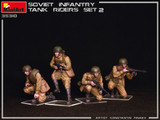 MiniArt 1/35 WWII Soviet Infantry Tank Riders Set 2 (4) Kit