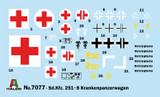 Italeri 1/72 SdKfz 251/8 Halftrack Ambulance Kit
