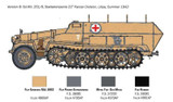 Italeri 1/72 SdKfz 251/8 Halftrack Ambulance Kit