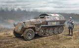 Italeri 1/72 SdKfz 251/8 Halftrack Ambulance Kit
