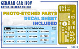 MiniArt 1/35 German Type 170V Convertible Saloon Car Kit