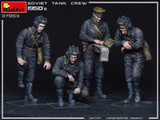 MiniArt 1/35 Soviet Tank Crew 1950s (4) (New Tool) Kit
