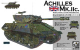 AFV Club 1/35 Achilles Mk IIc Tank w/British 17-Pdr Anti-Tank Self-Propelled Gun (Re-Issue) Kit