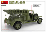 MiniArt Military Models 1/35 Soviet BM8-24 Rocket Launcher Based on 1.5-Ton Truck (New Tool) Kit