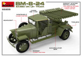 MiniArt Military Models 1/35 Soviet BM8-24 Rocket Launcher Based on 1.5-Ton Truck (New Tool) Kit