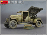 MiniArt Military Models 1/35 Soviet BM8-24 Rocket Launcher Based on 1.5-Ton Truck (New Tool) Kit