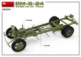 MiniArt Military Models 1/35 Soviet BM8-24 Rocket Launcher Based on 1.5-Ton Truck (New Tool) Kit