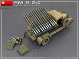 MiniArt Military Models 1/35 Soviet BM8-24 Rocket Launcher Based on 1.5-Ton Truck (New Tool) Kit