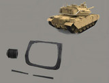 Meng 1/35 Magach 6B Gal Batash Israel Main Battle Tank Kit