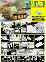 Dragon Military Models 1/35 SdKfz 138 Marder III Ausf M Initial Prod Tank (Re-Issue) Smart Kit