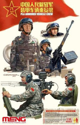 Meng 1/35 PLA Armored Vehicle Crew Figure Set (5)