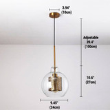 Bayet Glass Ball Pendant Lights