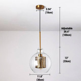 Bayet Glass Ball Pendant Lights
